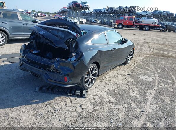2HGFC3A58KH753529 2019 HONDA CIVIC Black Rear right