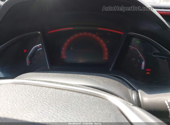 2HGFC3A58LH750096 2020 HONDA CIVIC Black Widok tylnych siedzeń