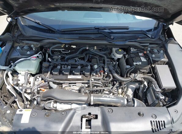 2HGFC3A58LH750096 2020 HONDA CIVIC Black Widok z tyłu