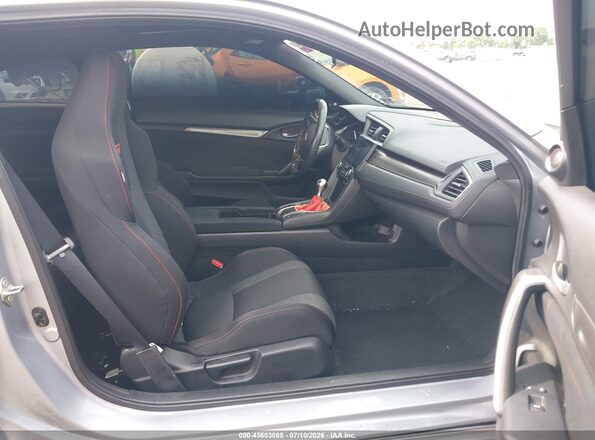 2HGFC3A59JH757328 2018 HONDA CIVIC Silver Front interior view