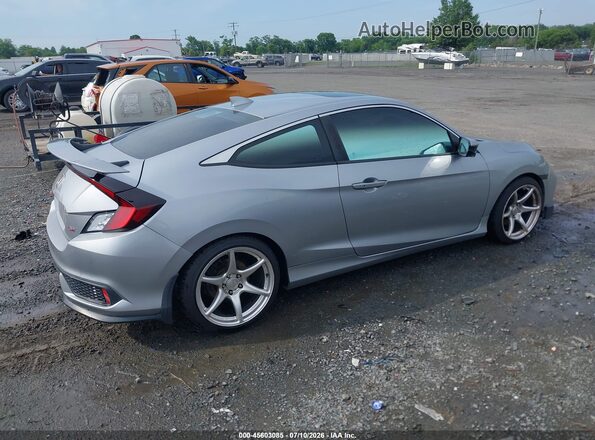 2HGFC3A59JH757328 2018 HONDA CIVIC Silver Rear right