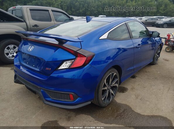 2HGFC3A59KH752101 2019 HONDA CIVIC Blue უკანა მარჯვენა