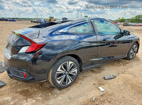 2HGFC3B30GH353663 2016 HONDA CIVIC Black უკანა მარჯვენა