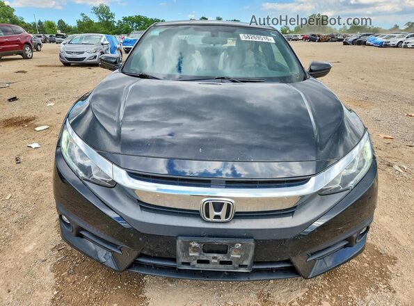 2HGFC3B30GH353663 2016 HONDA CIVIC Black წინა ხედი