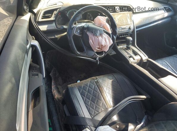 2HGFC3B30GH358801 2016 HONDA CIVIC Черный Вид панели приборов