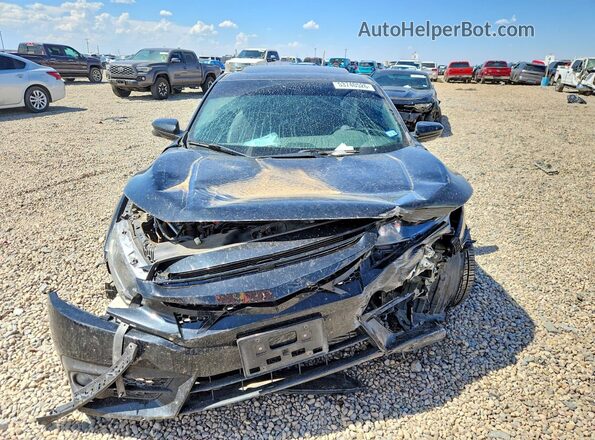 2HGFC3B30GH358801 2016 HONDA CIVIC Черный Вид спереди