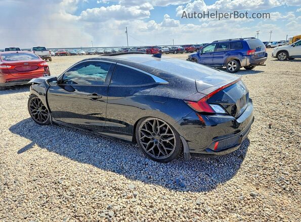 2HGFC3B30GH358801 2016 HONDA CIVIC Черный Задняя левая четверть