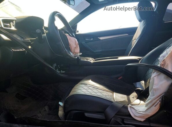 2HGFC3B30GH358801 2016 HONDA CIVIC Черный Вид салона спереди
