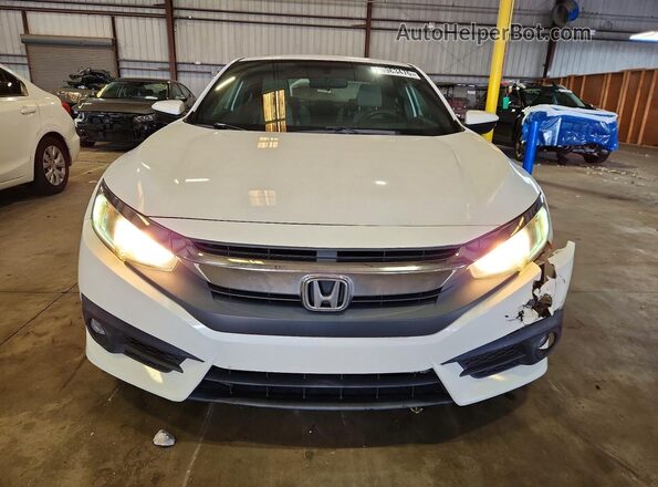 2HGFC3B30JH354304 2018 HONDA CIVIC Белый Вид спереди