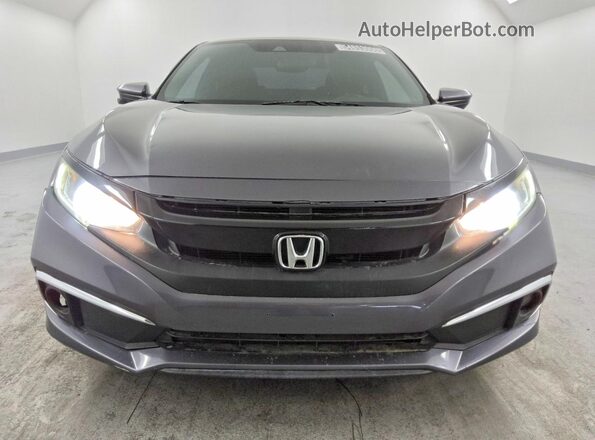 2HGFC3B30LH350837 2020 HONDA CIVIC Gray Widok z przodu