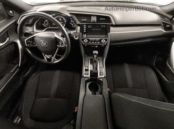 2HGFC3B30LH350837 2020 HONDA CIVIC Gray Widok deski rozdzielczej