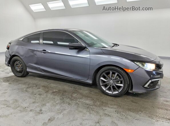 2HGFC3B30LH350837 2020 HONDA CIVIC Gray Przód prawy