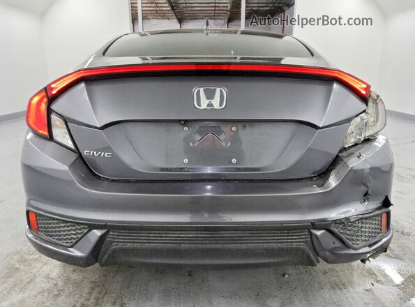 2HGFC3B30LH350837 2020 HONDA CIVIC Gray Widok z tyłu