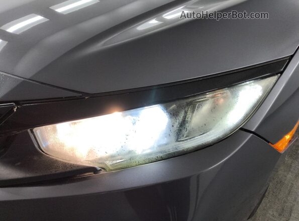 2HGFC3B30LH350837 2020 HONDA CIVIC Gray Widok wnętrza 360 stopni