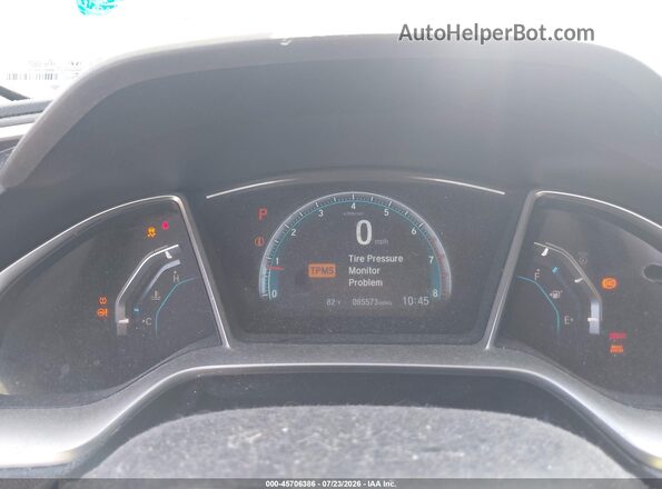 2HGFC3B31GH357575 2016 HONDA CIVIC Blue Rear seats view