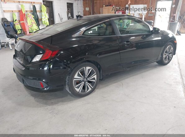 2HGFC3B31GH358032 2016 HONDA CIVIC Black Trasero derecho