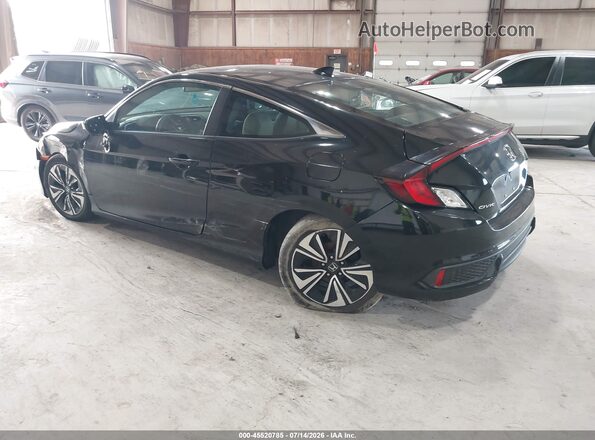 2HGFC3B31GH358032 2016 HONDA CIVIC Black Trasero izquierdo