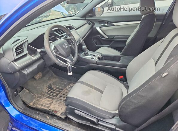 2HGFC3B31HH356816 2017 HONDA CIVIC Blue Vista interior delantera