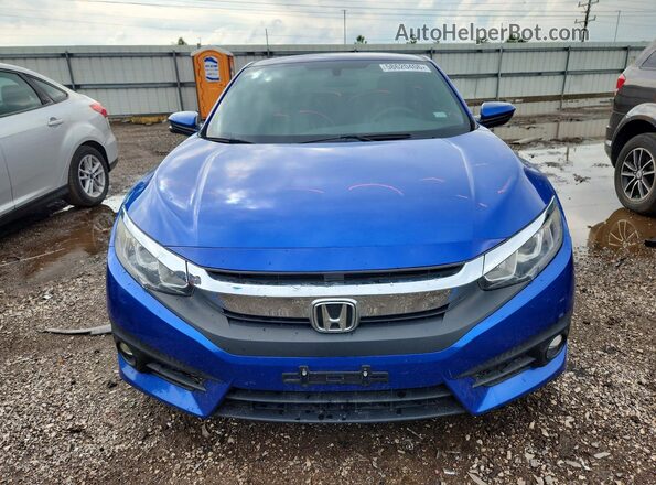 2HGFC3B31HH356816 2017 HONDA CIVIC Blue Vista frontal