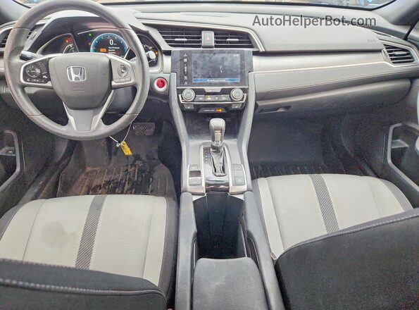 2HGFC3B31HH356816 2017 HONDA CIVIC Blue Vista del salpicadero
