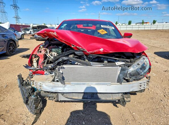 2HGFC3B31HH357156 2017 HONDA CIVIC Red Widok z przodu