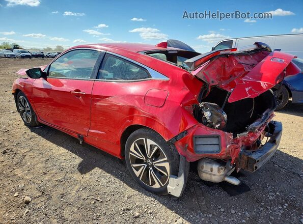 2HGFC3B31HH357156 2017 HONDA CIVIC Red Tył lewy