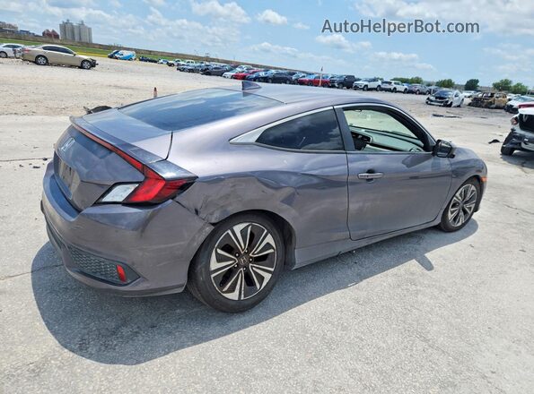 2HGFC3B31HH362244 2017 HONDA CIVIC Gray Tył prawy