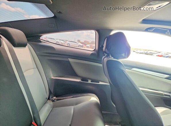 2HGFC3B31HH362244 2017 HONDA CIVIC Gray Widok tylnych siedzeń