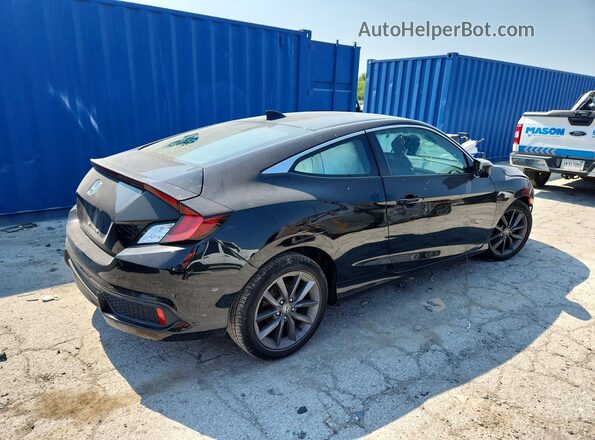 2HGFC3B31KH350845 2019 HONDA CIVIC Black Задня права чверть