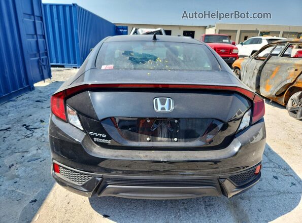 2HGFC3B31KH350845 2019 HONDA CIVIC Black Вид ззаду