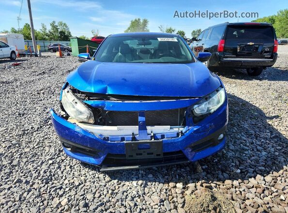 2HGFC3B32GH353731 2016 HONDA CIVIC Blue Widok z przodu