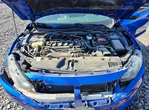 2HGFC3B32GH353731 2016 HONDA CIVIC Blue Widok wnętrza z tyłu