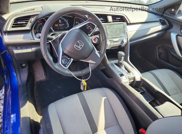 2HGFC3B32GH353731 2016 HONDA CIVIC Blue Widok deski rozdzielczej