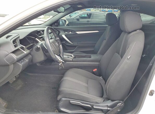 2HGFC3B32KH352068 2019 HONDA CIVIC White Вид салону спереду
