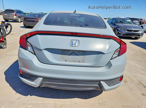 2HGFC3B32LH353299 2020 HONDA CIVIC Gray Widok z tyłu