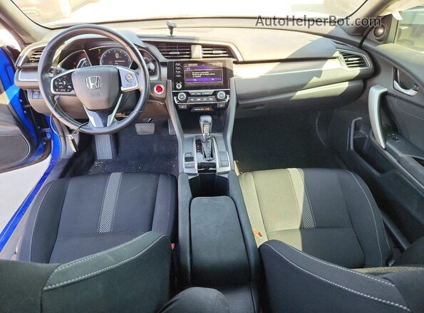 2HGFC3B32LH353299 2020 HONDA CIVIC Gray Widok deski rozdzielczej