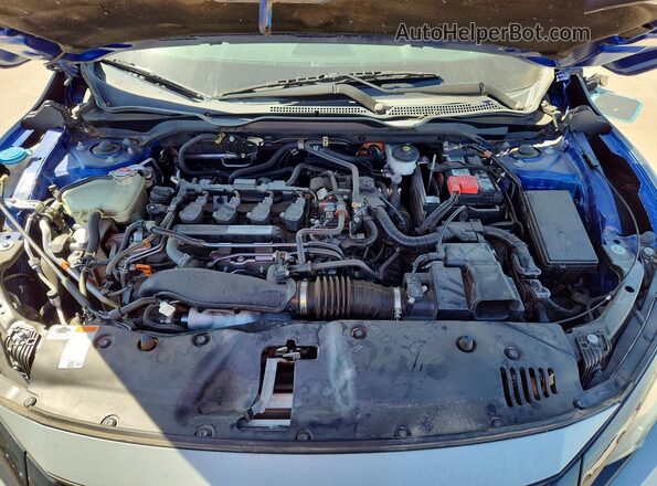 2HGFC3B32LH353299 2020 HONDA CIVIC Gray Widok wnętrza z tyłu