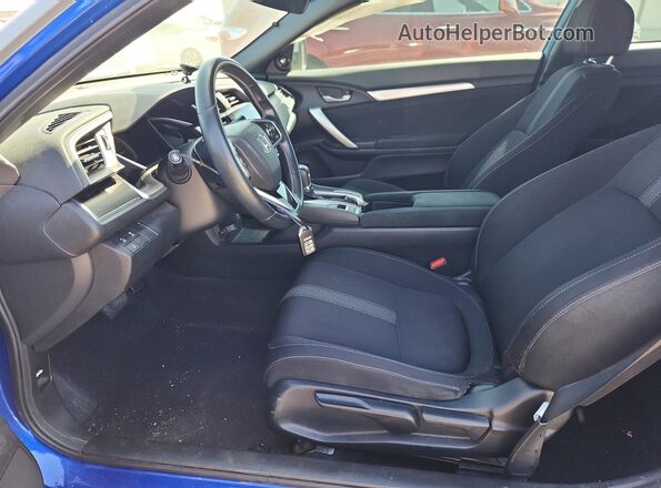 2HGFC3B32LH353299 2020 HONDA CIVIC Gray Widok wnętrza z przodu