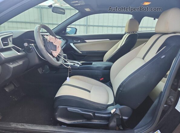 2HGFC3B33GH361840 2016 HONDA CIVIC Black Սալոնի դիմացի տեսք