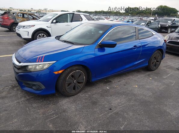 2HGFC3B33JH351039 2018 HONDA CIVIC Blue Vista tres cuartos delantera izquierda