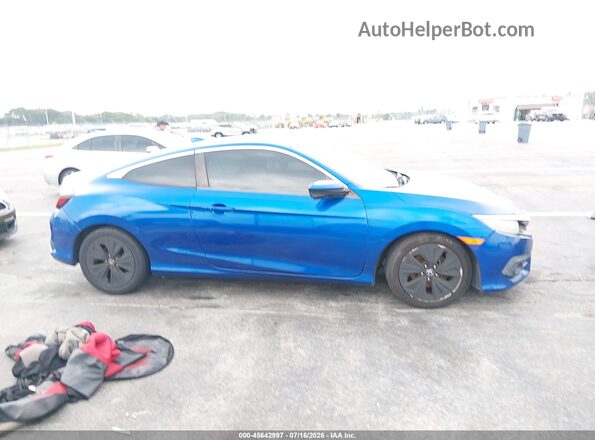 2HGFC3B33JH351039 2018 HONDA CIVIC Blue Vista interior trasera