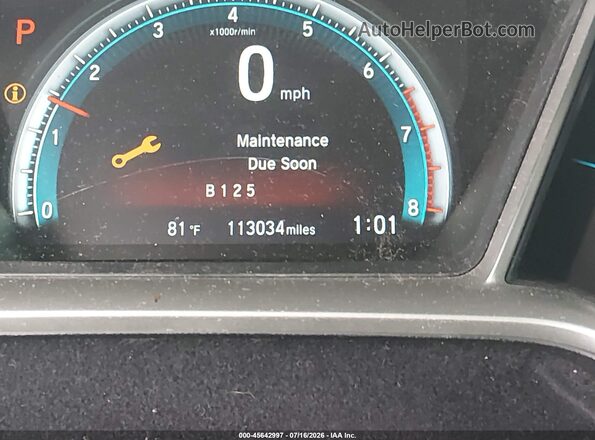 2HGFC3B33JH351039 2018 HONDA CIVIC Blue 