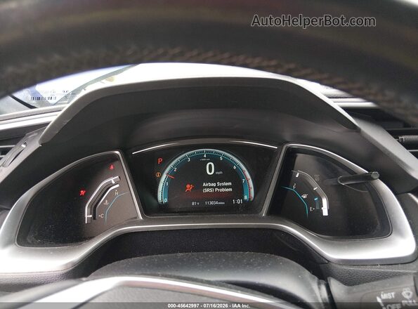 2HGFC3B33JH351039 2018 HONDA CIVIC Blue Vista de los asientos traseros