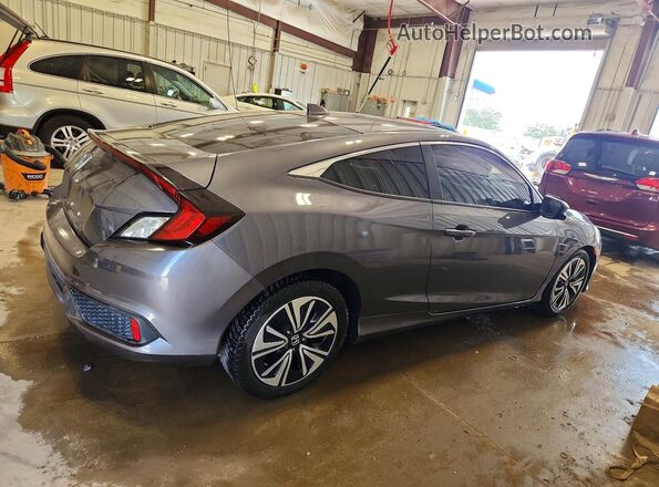 2HGFC3B33JH355561 2018 HONDA CIVIC Gray Задня права чверть