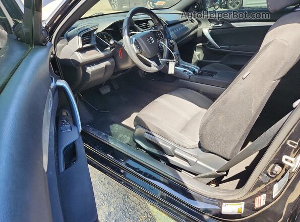 2HGFC3B33KH356484 2019 HONDA CIVIC Черный Вид панели приборов