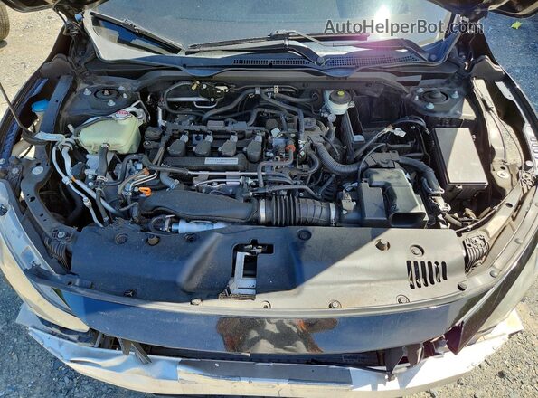 2HGFC3B33KH356484 2019 HONDA CIVIC Черный Вид задней части салона