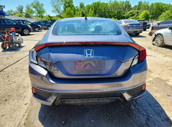 2HGFC3B33LH351156 2020 HONDA CIVIC Gray Հետևի տեսք