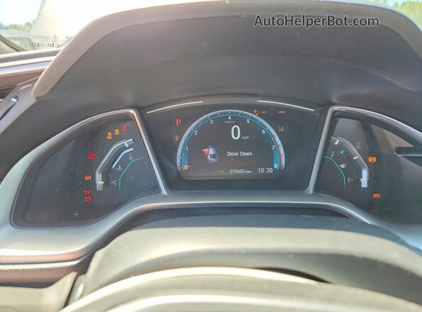 2HGFC3B33LH351156 2020 HONDA CIVIC Gray Սարքավորումների վահանակի տեսք