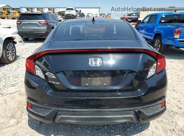2HGFC3B34GH353651 2016 HONDA CIVIC Black Вид ззаду