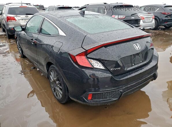 2HGFC3B34GH355674 2016 HONDA CIVIC Black Հետևի ձախ